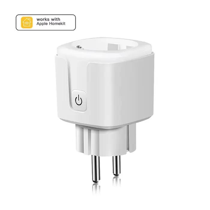 Prise WIFI intelligente sans fil 16A pour Apple Homekit WiFi synchronisation intelligente prise ue p