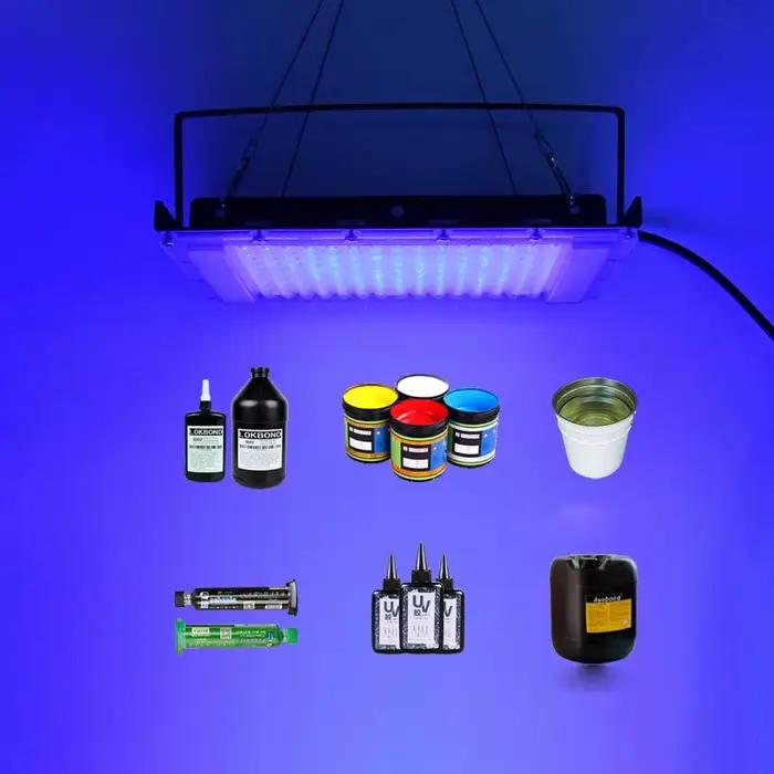 Led 100W 300W lumière violette 365nm lampe à polymérisation UV 395nm lampe de détection fluorescente