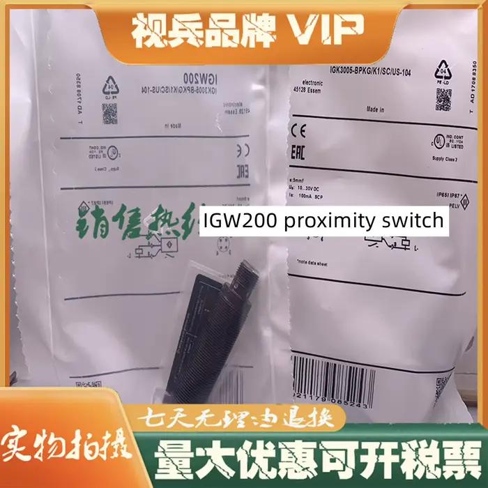 Original nouvelle technologie d'importation 100% nouveau capteur IGW200 commutateur de proximité