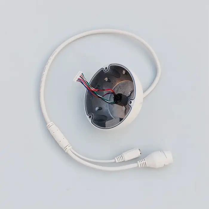 Boîtier de caméra dahua avec câble LAN PoE pour DH-IPC-HDW4631C-A IPC-HDW4431C-A IPC-HDW4433C-A