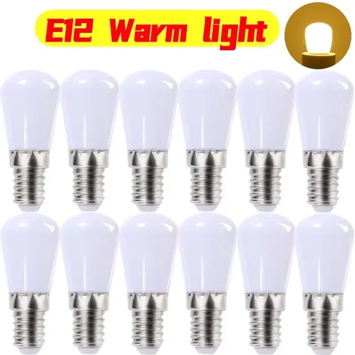 Mini ampoules LED pour réfrigérateur, lampes de réfrigérateur, ampoule à vis pour la décoration inté