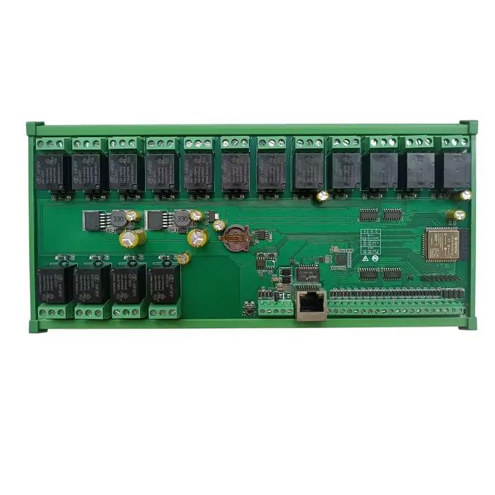 Module de relais Ethernet Home Assistant, carte WiFi, Domoticz, OpenHAB, Loxone, Node Red, entrée nu