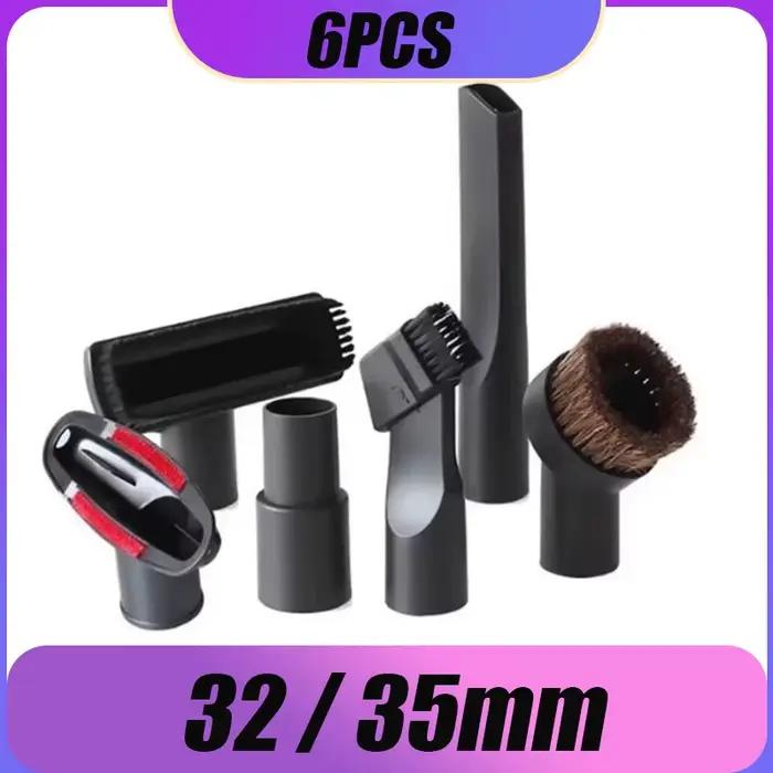 Buse de tête de brosse pour aspirateur, avec adaptateur 32/35mm, pièces de rechange, collecteur de p