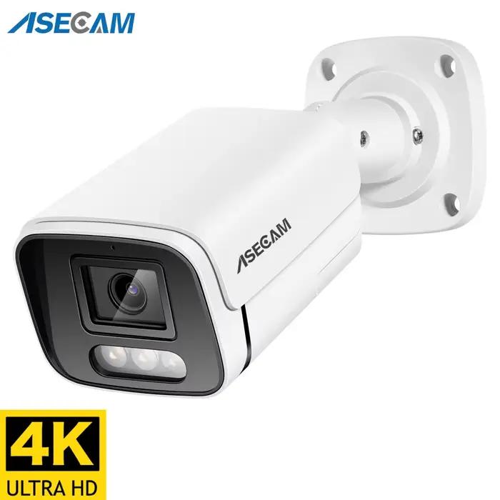 4K 8MP ip camera video surveillance extérieure POE avec codec H.265 et protocole Onvif système infra