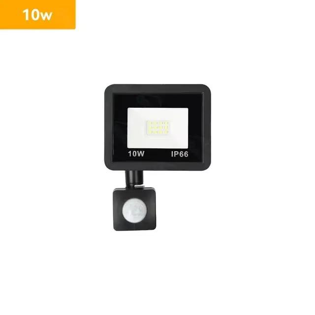 Projecteur LED extérieur étanche avec détecteur de mouvement 220V 10W 20W 30W 50W 100W
