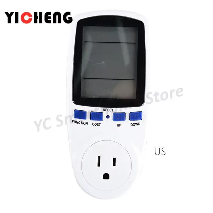Compteur d'électricité de surveillance de l'électricité, mesure de l'électricité, type de prise, ana