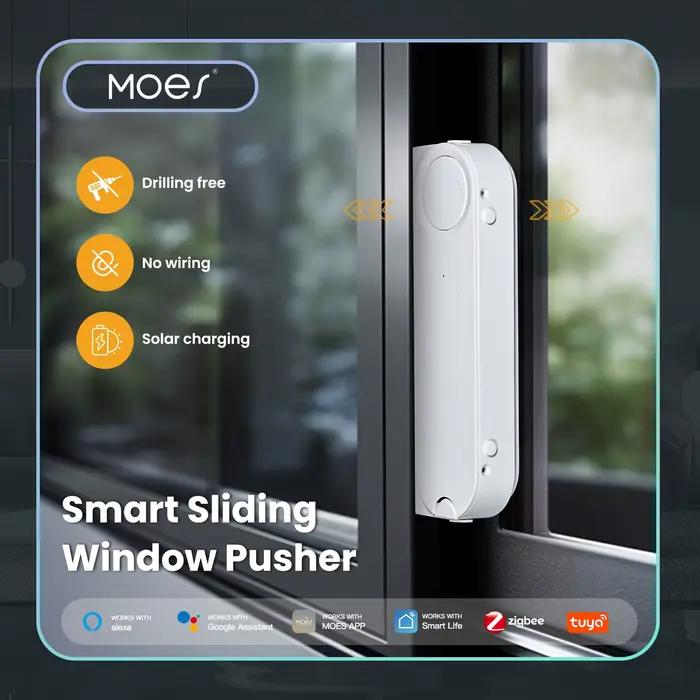 MOES Tuya ZigBee poussoir de fenêtre coulissante intelligent ouvre-porte automatique plus proche app