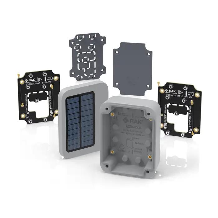 Boîtier Unify IP65 100x75x38 Solaire |   En option avec antenne LoRa et Bluetooth intégrée