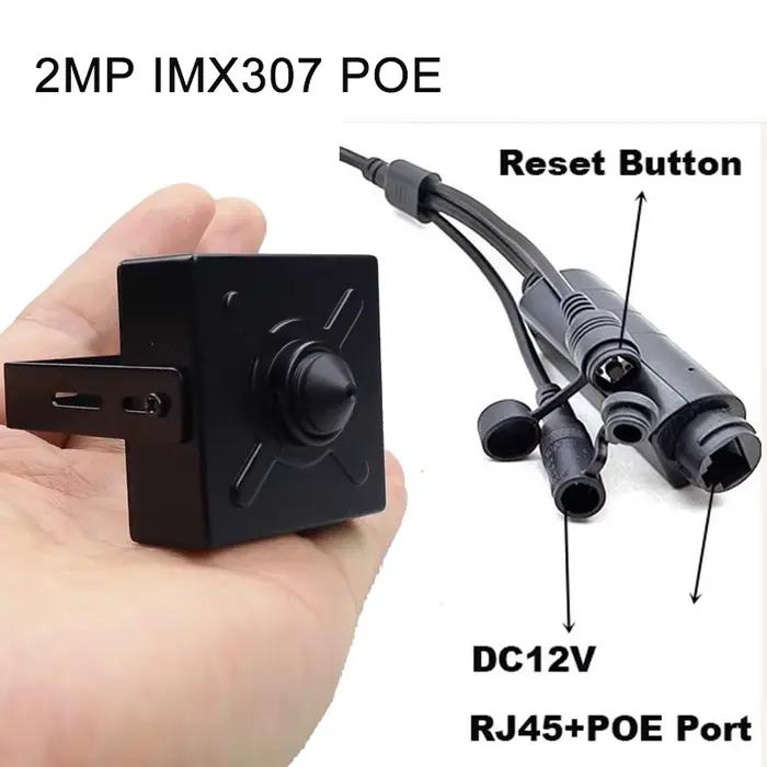 RTSP-Mini caméra réseau Starlight HD 2MP/5MP/1080p, RTMP, codec H.264, codec IMX307/IMX335 POE, WiFi
