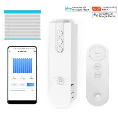 Moteur intelligent pour stores et volets roulants électriques USB Wi-Fi, compatible avec l'applicati