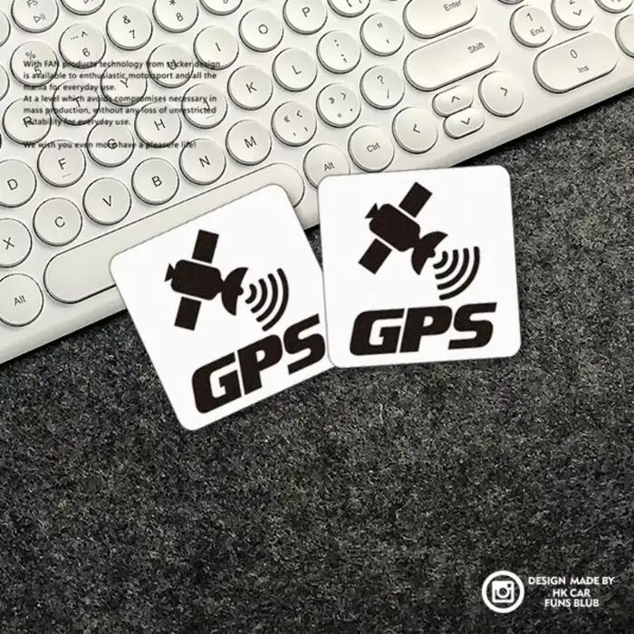 Autocollant d'alarme de suivi GPS, autocollant d'avertissement en vinyle réfléchissant, autocollants