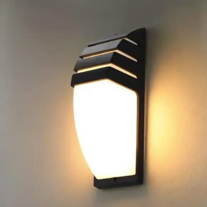 Applique murale LED avec détecteur de mouvement par radar, imperméable, éclairage d'extérieur, idéal