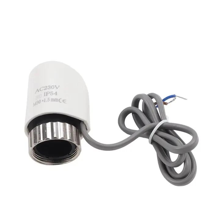 Actionneur électrothermique AC230V ~M30*1.5mm, actionneur thermique électrique pour chauffage au sol
