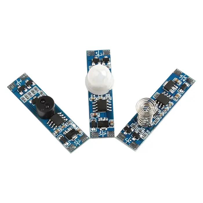 5v 12v 24v 4A allumage/arrêt dimmable sans contact ir balayage manuel vague armoire de garde-robe PI