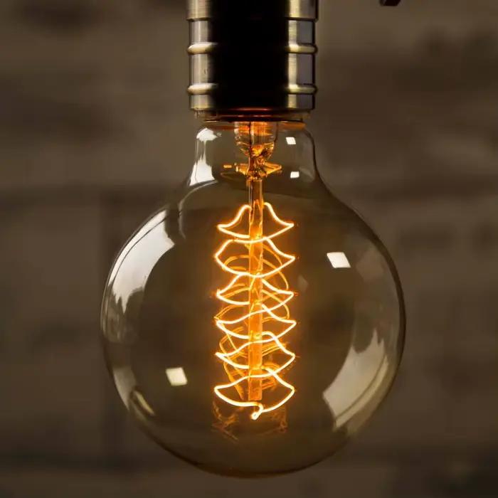 Ampoule rétro Edison à intensité variable E27 40W 110V 220V Ampoule rétro lampe incandescente Filame