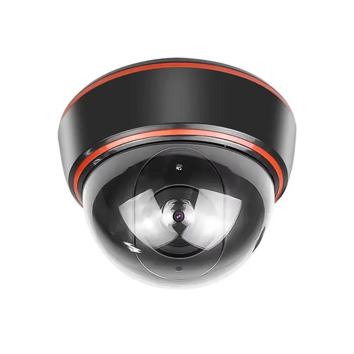 Dôme fausse caméra de Surveillance CCTV, Simulation de Protection de sécurité familiale, lumière LED