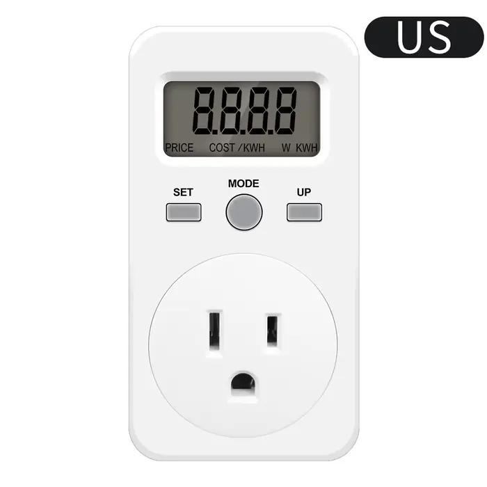 Wattmètre numérique 220V 110V AC, consommation électrique, compteur d'énergie, prise UE, puissance, 