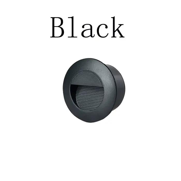 Lumière d'escalier LED 3W 5W, lampe encastrée LED pour marches, lampes d'angle murales pour allées, 