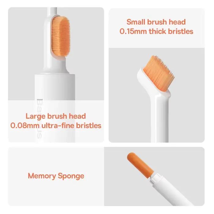 Baseus brosse de nettoyage écouteurs Bluetooth outil de nettoyage Kit de nettoyage pour Airpods Pro 