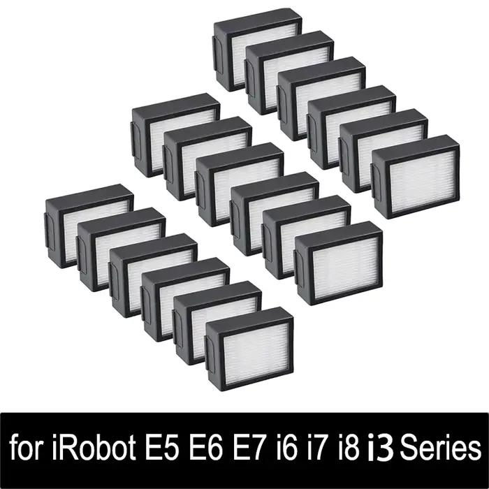 Filtre HEPA pour aspirateurs robots iRobot Roomba evo, i,e Series:E5 E6 E7 i1 i3 i4 i5 i6 i7 i8 e, i