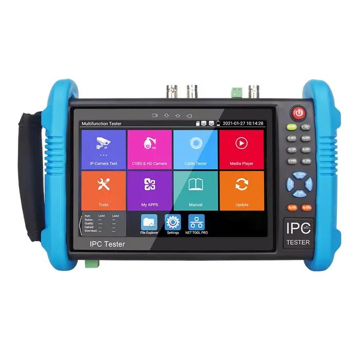 Testeur de caméra de sécurité NF-IPC716 IPC-9800 CCTV 7 pouces 8MP TVI AHD CVI avec sortie HDMI et t