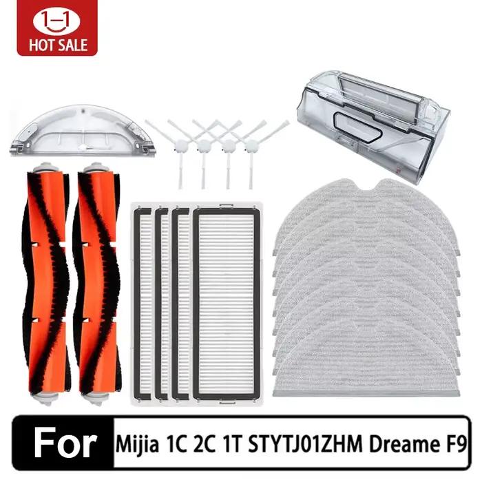 Xiaomi-Robot aspirateur Dreame F9, filtre Hepa, brosse latérale principale, vadrouille et gril, acce