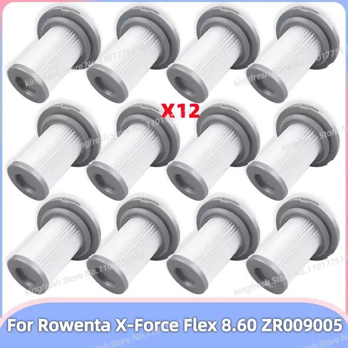 Compatible avec Rowenta X-Force Flex 8.60 ZR009005 Pièces de rechange pour aspirateur sans fil Filtr