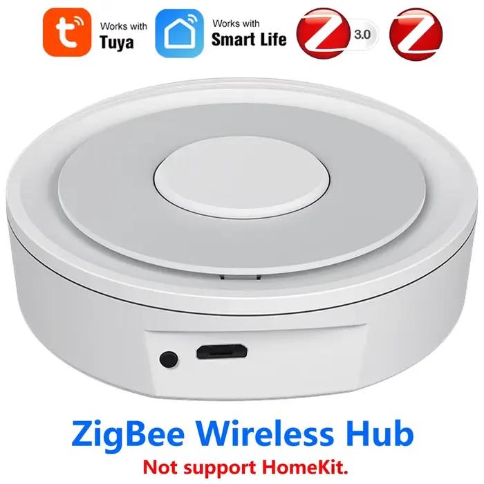 Tuya Smart Life ZigBee – Hub de passerelle intelligent sans fil/filaire, pont domestique, dispositif