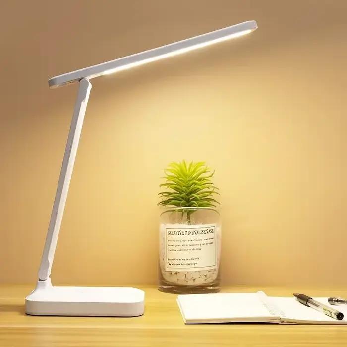 Lampe de Table Protection des yeux tactile lumière LED à intensité variable étudiant dortoir chambre