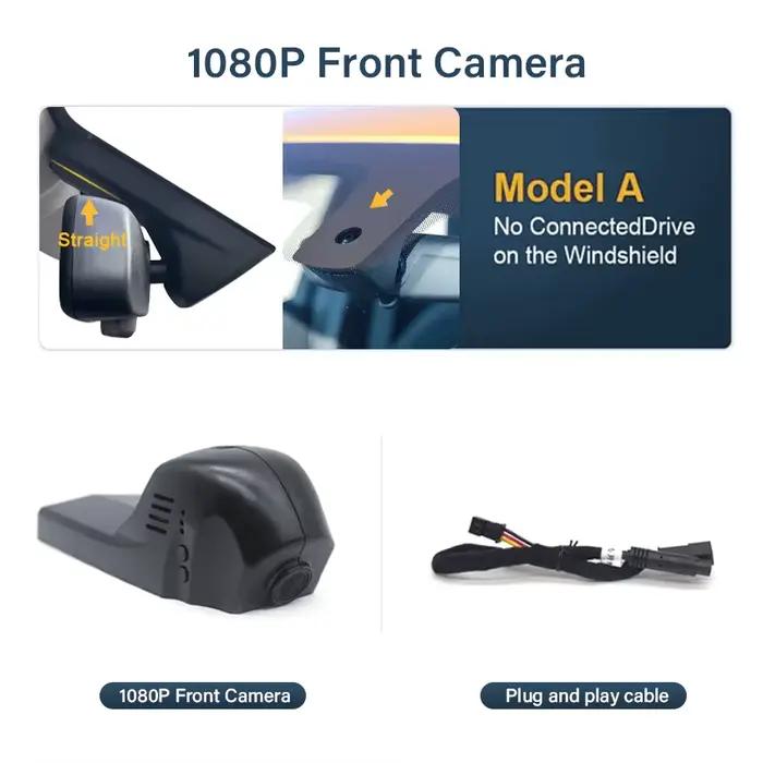 Nouveau 4K 2160P voiture DVR Dash Cam caméra pour BMW X3 F25 X5 F15 X1 F48 X4 X6 X7 M 1 3 5 7 série 