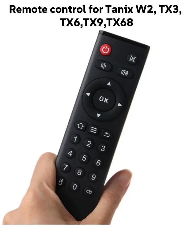 Remplacement de télécommande universelle pour Tanix W2 TX3 TX5 TX6 TX6S TX9 TX68, accessoires de con