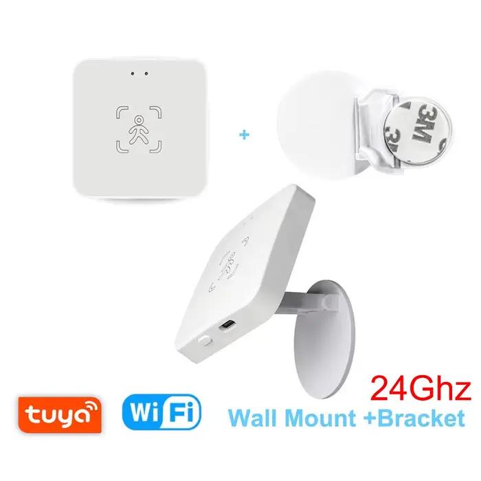 Capteur de présence humaine intelligent Tuya Zigbee/WiFi, détection radar à ondes millimétriques 24 