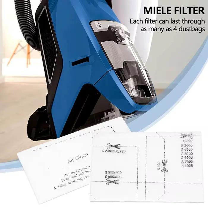 Filtre de nettoyage à Air pour aspirateur Miele, tapis filtrant avec filtre de nettoyage à Air 67131