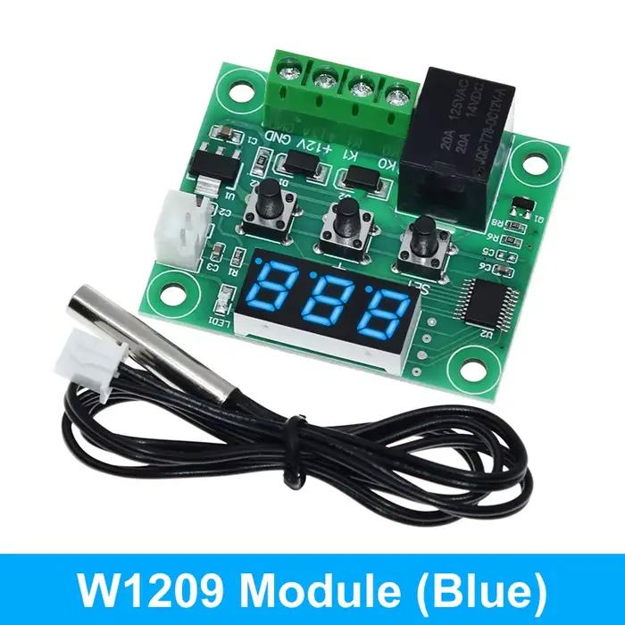 W1209 TZT DC 12 V rouge/bleu chaleur température froide Thermostat