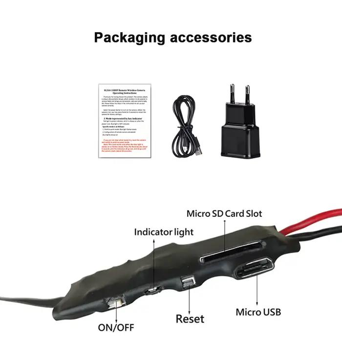 La caméra 4K DIY sans fil WiFi 2.0MP prend en charge l'application pour téléphone intelligent pour regarder la diffusion en direct à distance Moniteur IPC de qualité 1080P 3 modèles disponibles
