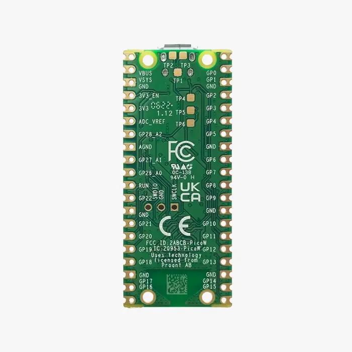 Original Raspberry Pi Pico W with Wireless WiFi Development Board