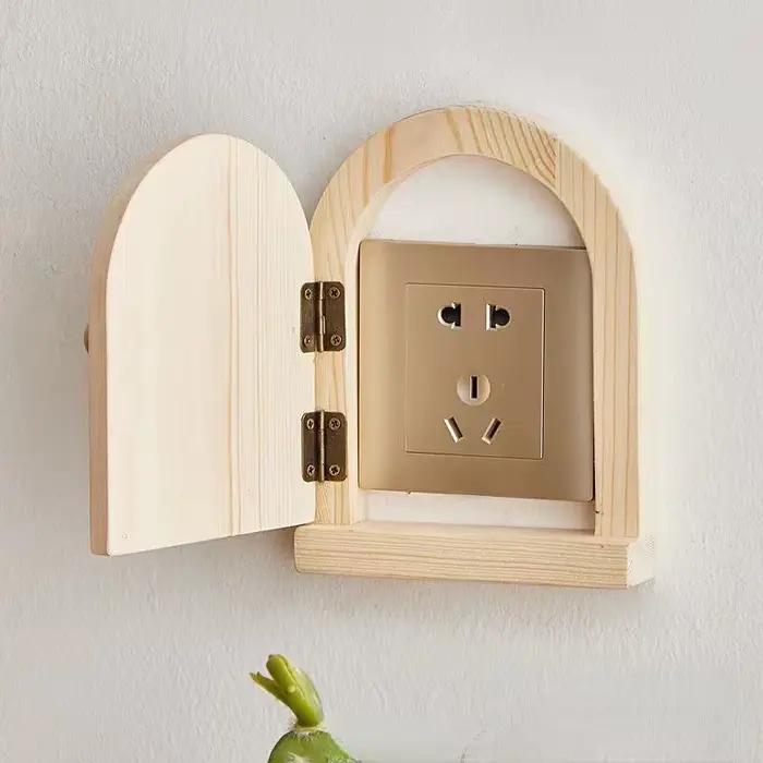 Juste de protection pour interrupteur en bois massif