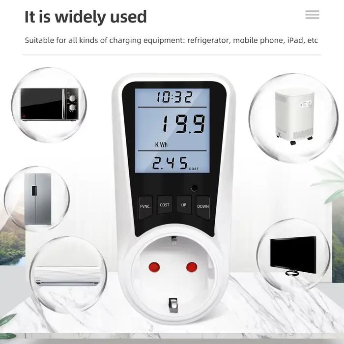 Wattmètre numérique 220V AC EU