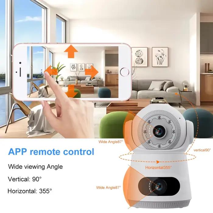 Caméra 4G avec carte Sim 8MP 4K double objectif