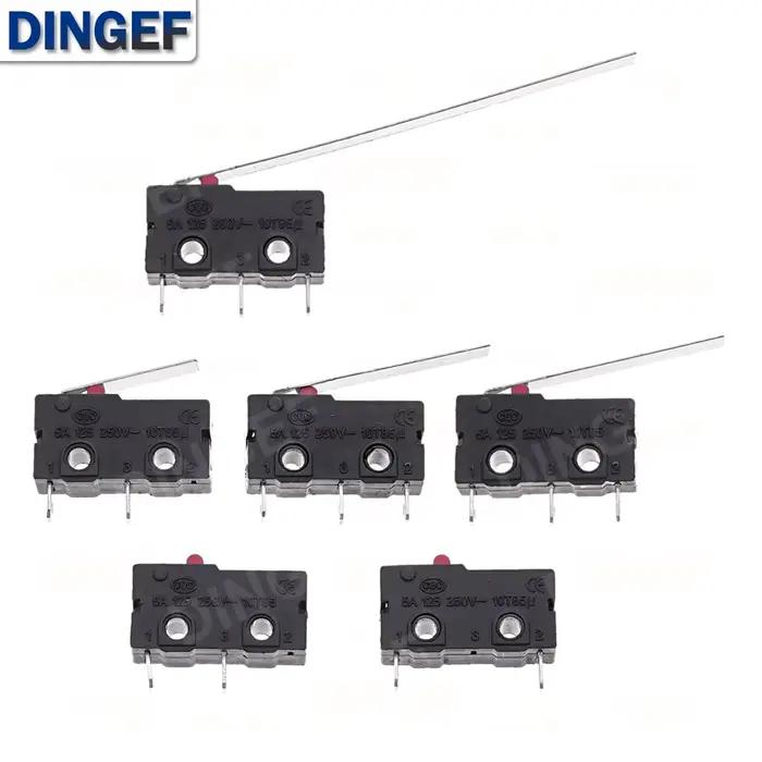 10 pièces KW12 KW11 petits interrupteurs de fin de course miniatures voyage mécanique 5A 125/250V