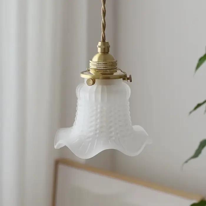 Abat-jour de plafond en verre