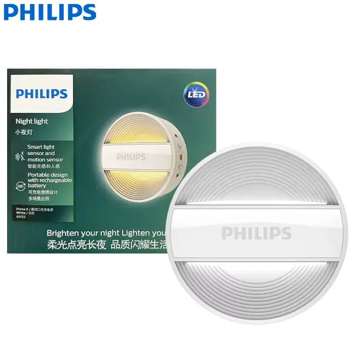 Philips MyLiving veilleuse 66153 DIANAII lumière intelligente capteur de mouvement batterie Rechargeable lampe à LED