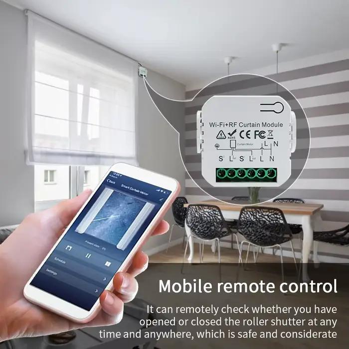 Tuya – interrupteur de rideau intelligent WiFi