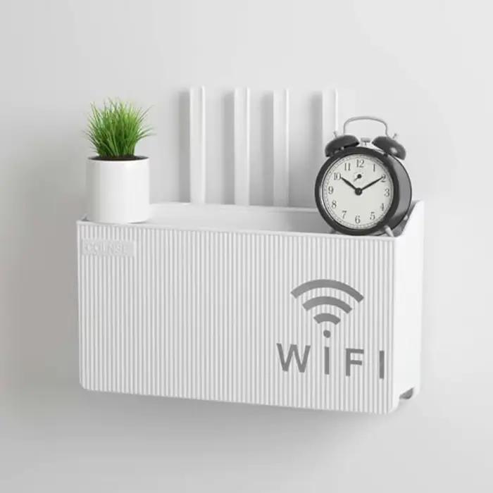 Boîte de rangement pour routeur domestique