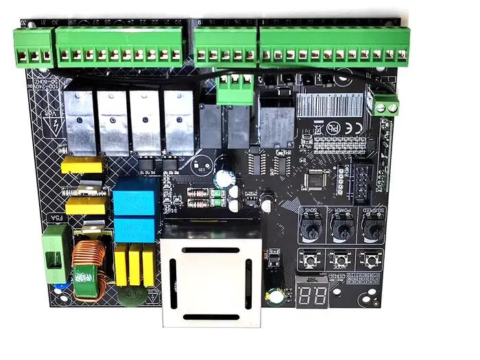 Ouvre-porte battante, carte de contrôleur de circuit imprimé de moteur à courant alternatif pour actionneurs