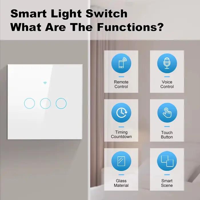 Smart Switch EU WiFi Touch Light