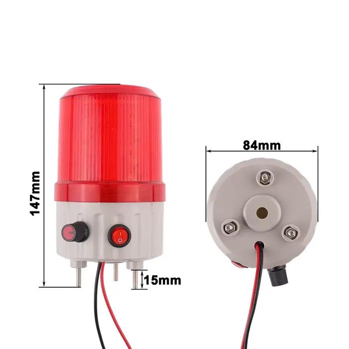 Lumière d'alarme rotative à Volume réglable