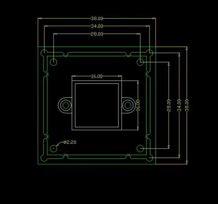 Module de caméra USB avec capteur IMX298 16MP
