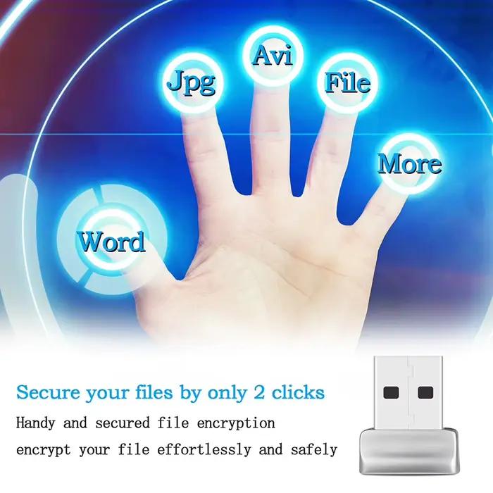Module de lecteur d'empreintes digitales USB 2025 Plus pour Windows10 、11 Hello