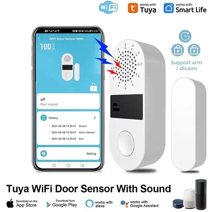 Capteur de porte/fenêtre WiFi Tuya